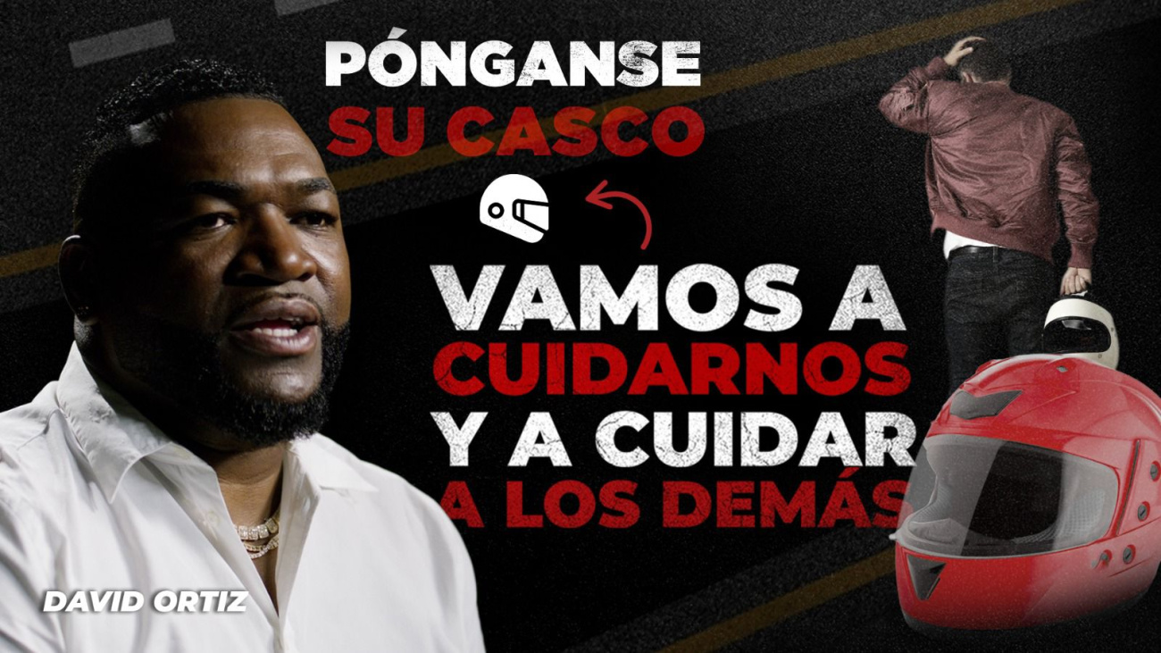 Digesett lanza video de concientización vial con David Ortiz, dirigido a motociclista Digesett lanza video de concientización vial con David Ortiz, dirigido a motociclista