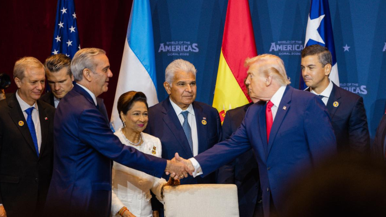 Presidente Abinader participa en firma de proclamación para crear una coalición militar contra carteles del narcotráfico