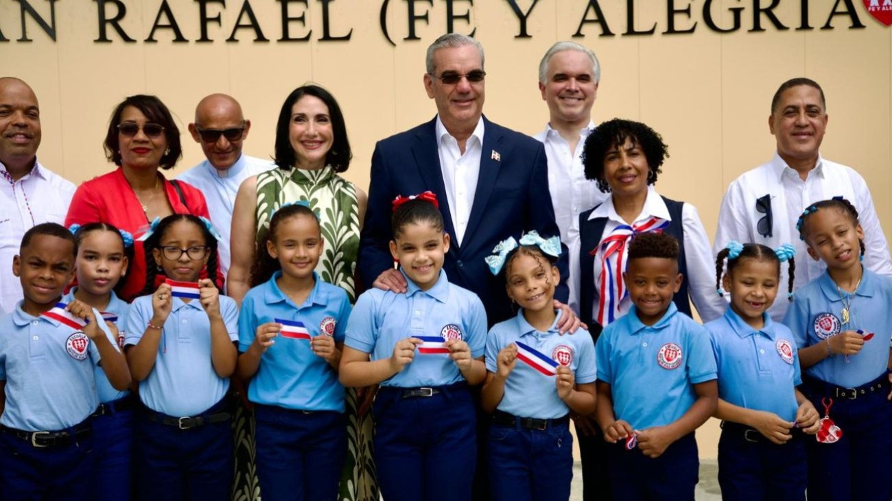 Presidente Abinader inaugura escuela primaria que transformará la educación para más de 800 estudiantes en Los Guandules