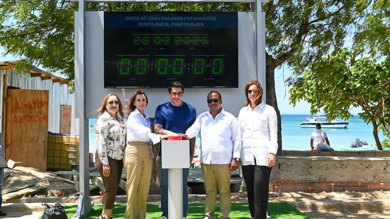Ministerio de Turismo inicia obra en la playa de Punta Rucia, Puerto Plata Ministerio de Turismo inicia obra en la playa de Punta Rucia, Puerto Plata