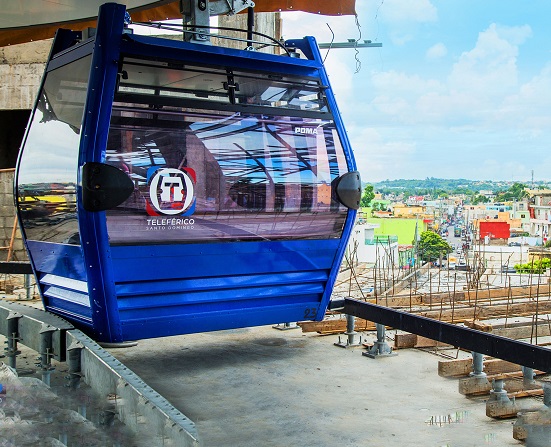 Suspenden operaciones del teleférico por mantenimiento; OMSA ofrece rutas alternas