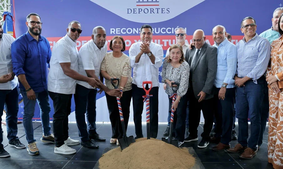 Ministro Kelvin Cruz inicia reconstrucción del Club La Matica con inversión de RD$32.8 millones