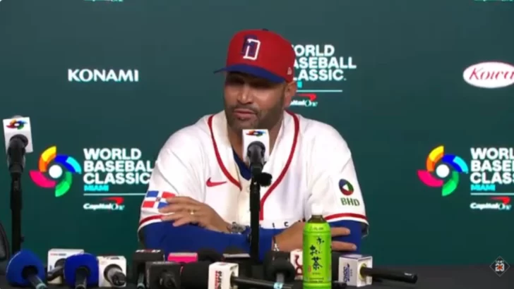 Pujols expresa orgullo por el equipo tras caer ante Estados Unidos