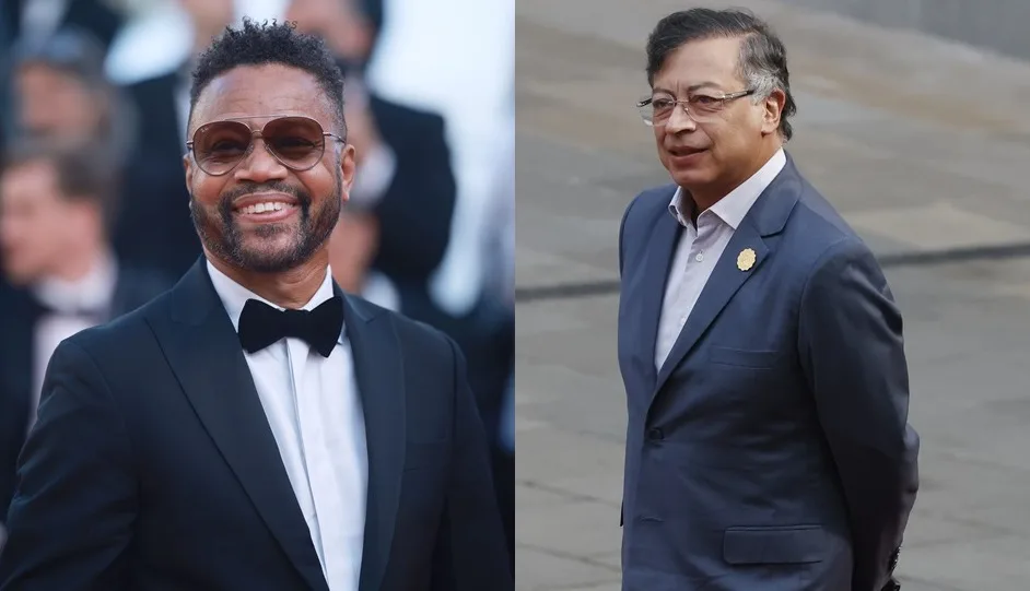 Petro actúa en una película sobre un héroe de la Independencia protagonizada por Cuba Gooding Jr.
