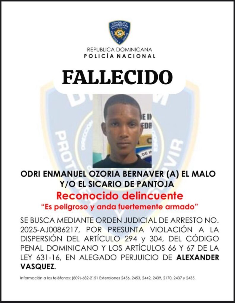 Policía informa cae abatido reconocido delincuente “El Sicario de Pantoja”, al enfrentar patrulla policial que lo buscaba por homicidio en SDO