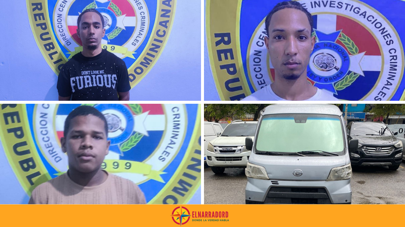 Policía Nacional apresa tres hombres vinculados a la muerte de una mujer y herir a otras cinco personas en Sabana Perdida, SDN