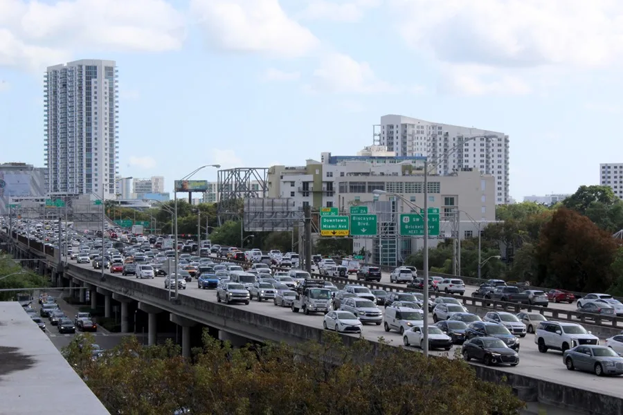 Miami es la ciudad con los peores conductores en EE.UU. y la segunda con mayor tráfico