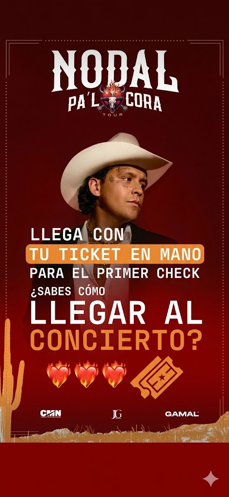 Cuenta regresiva para Christian Nodal en Altos de Chavón; producción afina detalles de acceso y seguridad