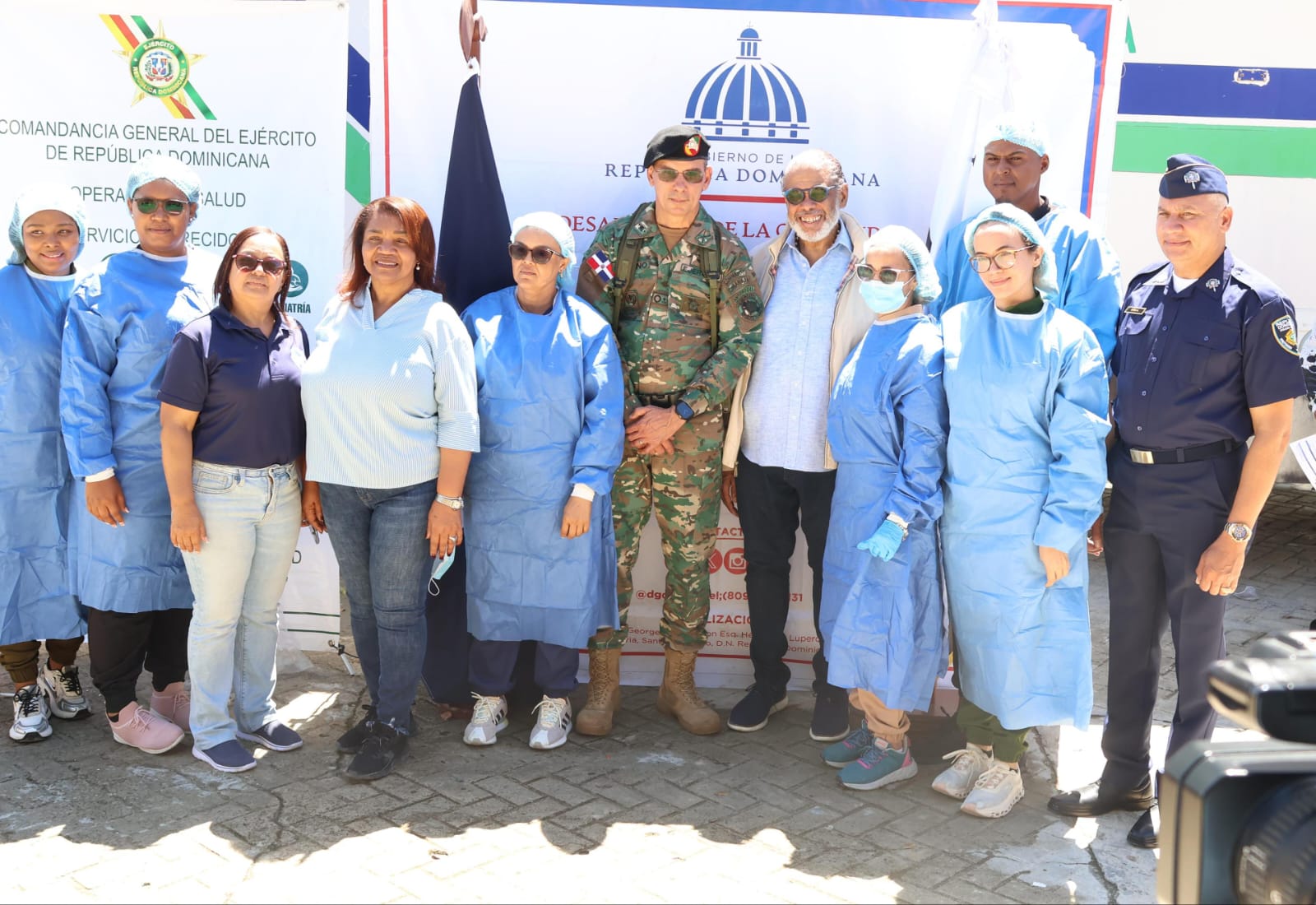 Cientos de familias del Sur reciben jornada asistencial por parte del Gobierno