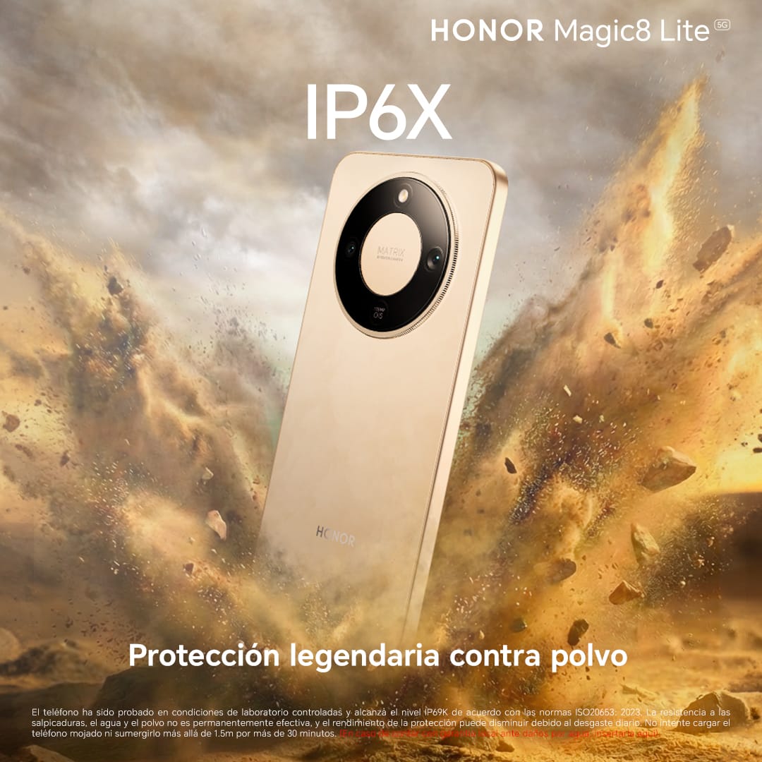Después de Semana Santa: el HONOR Magic8 Lite es una alternativa resistente si perdiste tu teléfono por accidentes Después de Semana Santa: el HONOR Magic8 Lite es una alternativa resistente si perdiste tu teléfono por accidentes