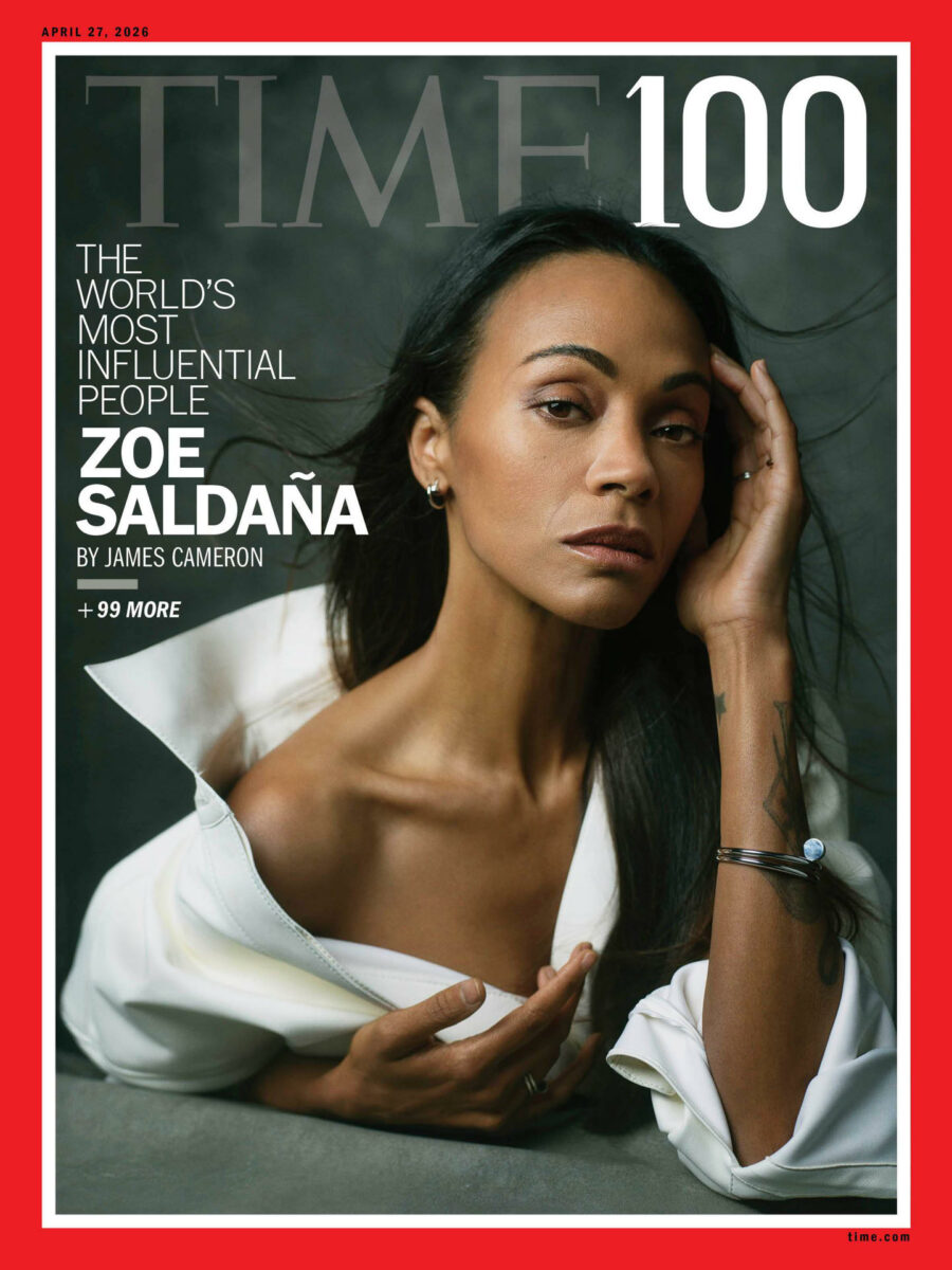 Time incluye a Zoe Saldaña, Donald Trump y Marco Rubio en su lista de los más influyentes