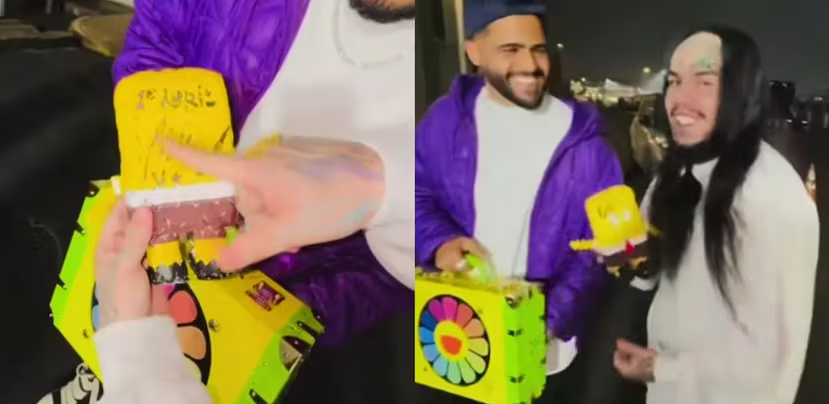 Tekashi 6ix9ine sale de prisión y presume “Sponge9ine” firmado por Maduro Tekashi 6ix9ine sale de prisión y presume “Sponge9ine” firmado por Maduro