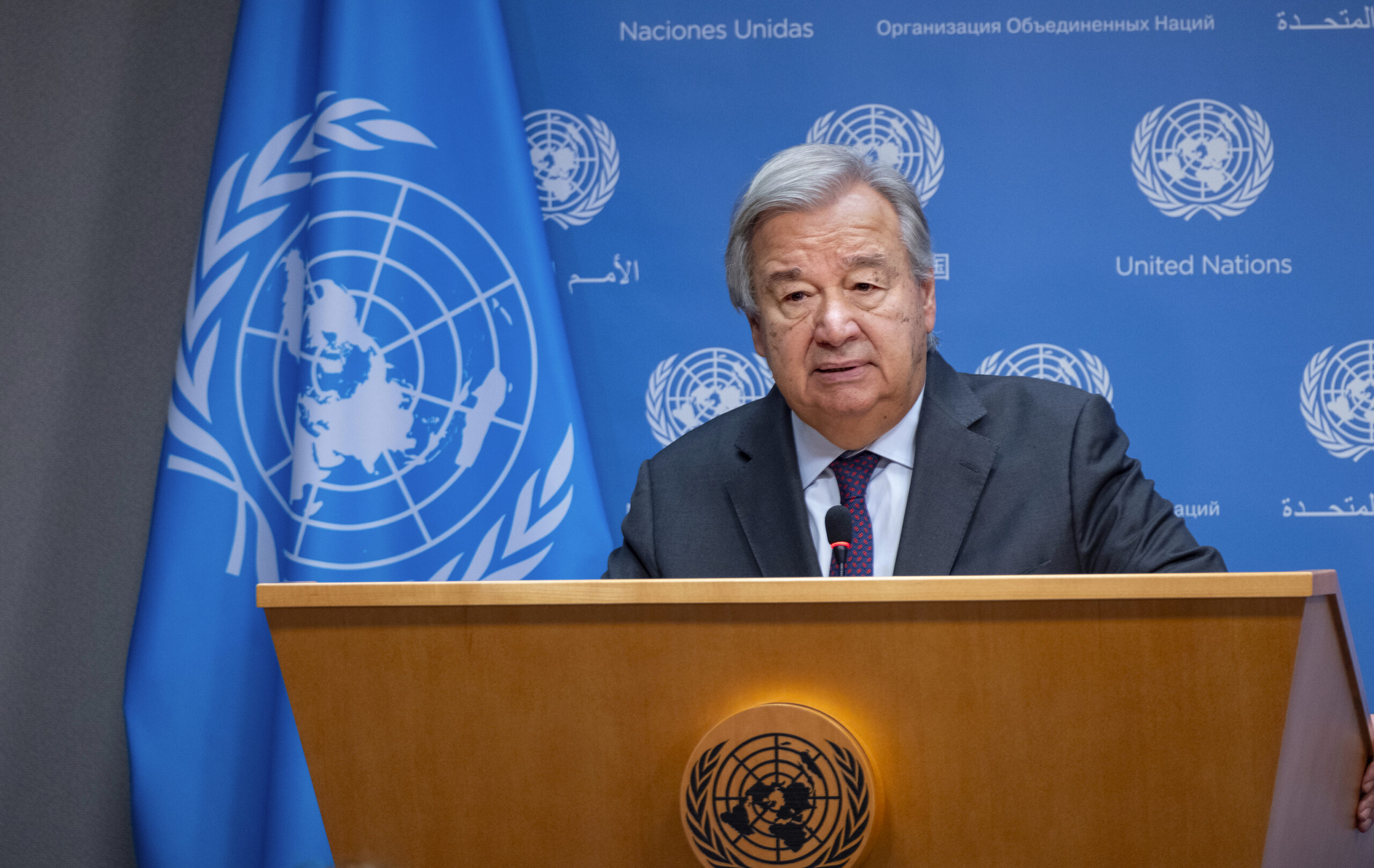 Guterres afirma que no hay una "solución militar" para Cuba y pide "diálogo constructivo"