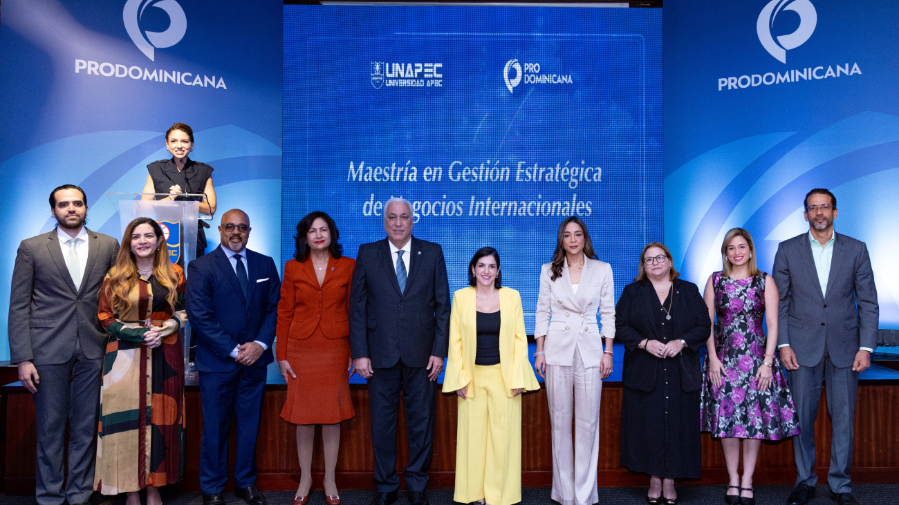ProDominicana y Universidad APEC lanzan la Maestría en Gestión Estratégica de Negocios Internacionales