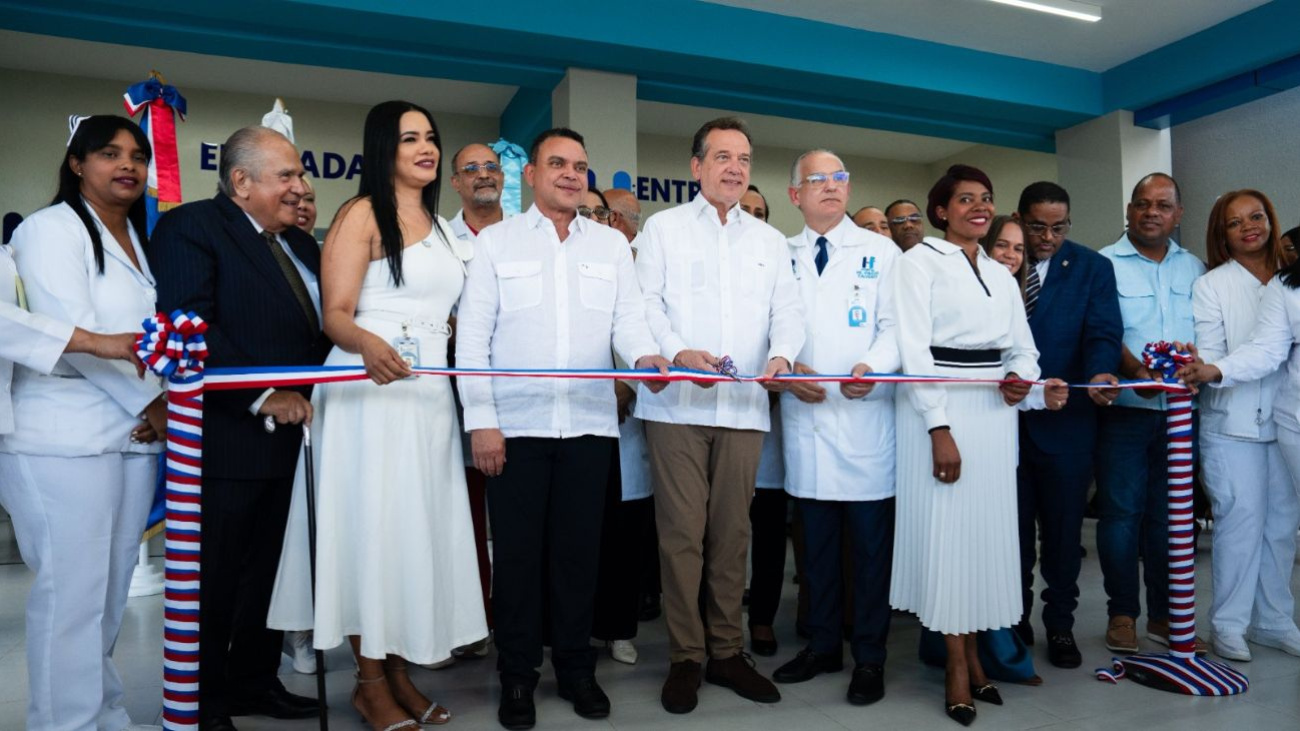 Mivhed entrega nueva etapa del Hospital Vinicio Calventi en Los Alcarrizos