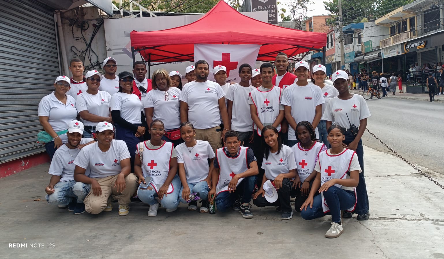 Cruz Roja Santo Domingo Oeste moviliza más de 35 voluntarios en el Carnaval Manoguayabo 2026