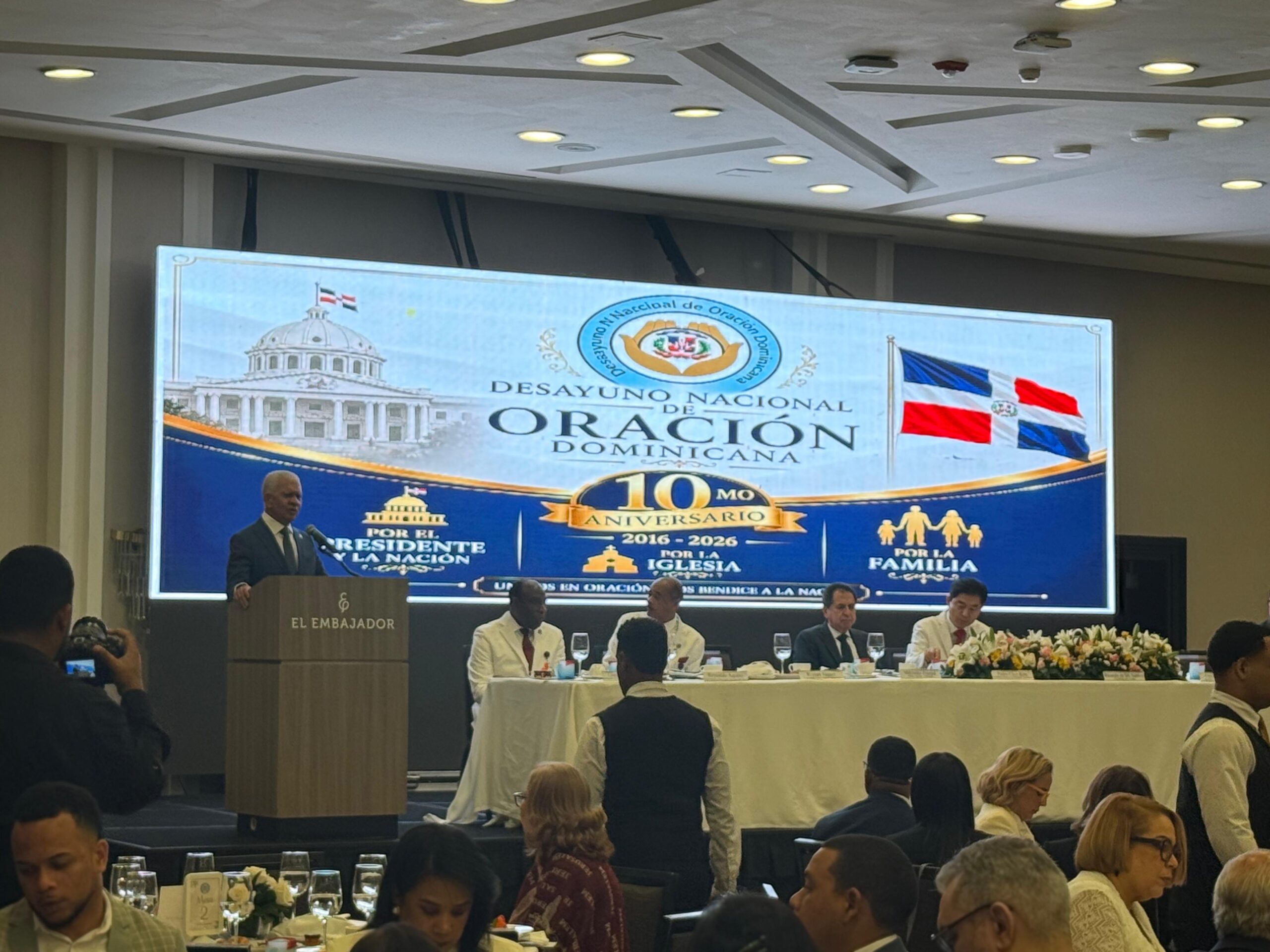 Realizan X Versión del Desayuno Nacional de Oración 2026