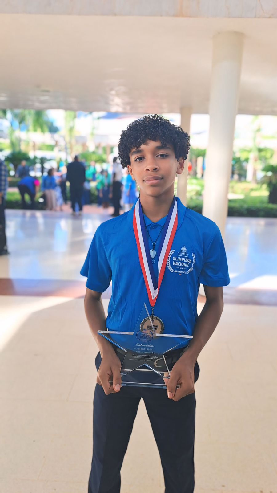 Faudy Estevez del Colegio Montessori Manaen gana primer lugar en Olimpiadas del MINERD en años consecutivos