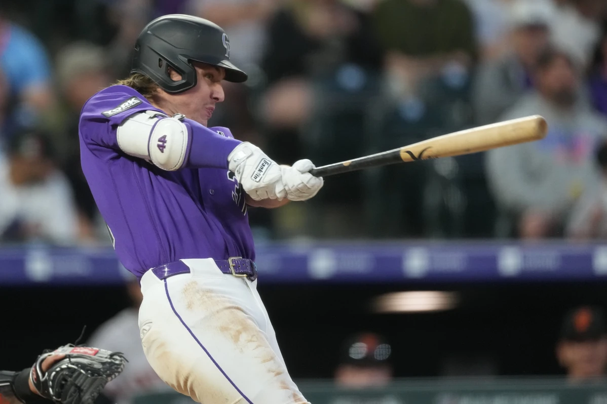 Jake McCarthy conecta un jonrón de dos carreras e impulsa cuatro carreras en la victoria de los Rockies por 8-3 sobre los Giants
