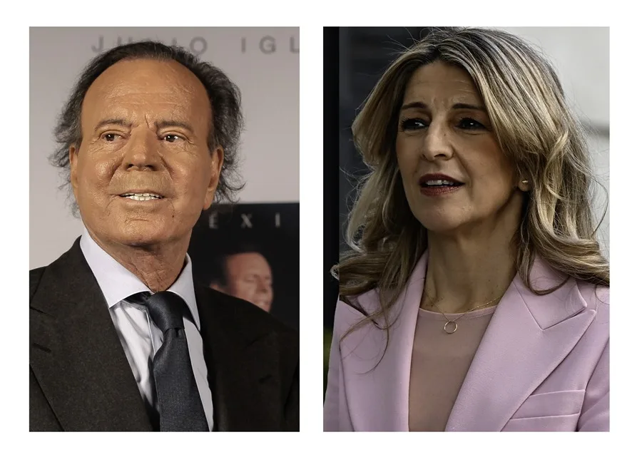 Julio Iglesias se querellará contra Yolanda Díaz en el Tribunal Supremo por injurias y calumnias