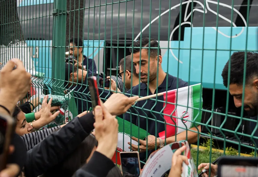 La selección de Irán se despide con «orgullo» de Tijuana entre muestras de afecto La selección de Irán se despide con «orgullo» de Tijuana entre muestras de afecto