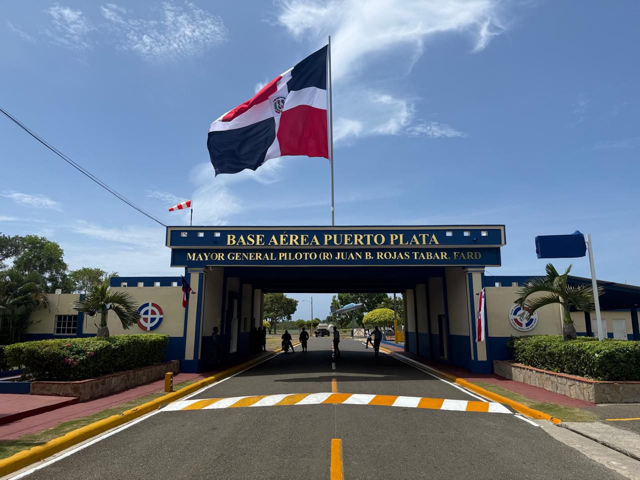 Base Aérea de Puerto Plata es renombrada en honor al Mayor General Piloto (r) Juan Bautista Rojas Tabar, FARD Base Aérea de Puerto Plata es renombrada en honor al Mayor General Piloto (r) Juan Bautista Rojas Tabar, FARD