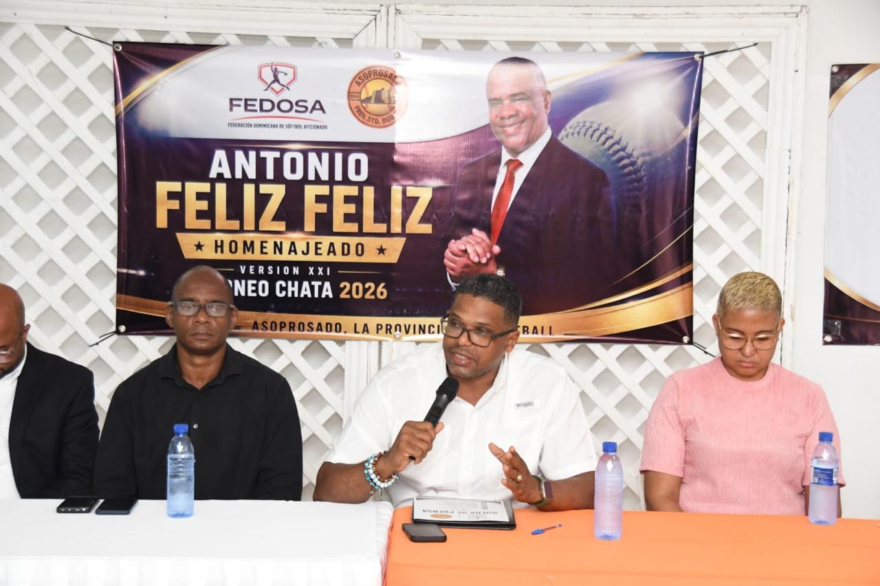 ASOPROSADO anuncia la XXI edición del Torneo Chata de la Provincia Santo Domingo a partir del 4 de julio