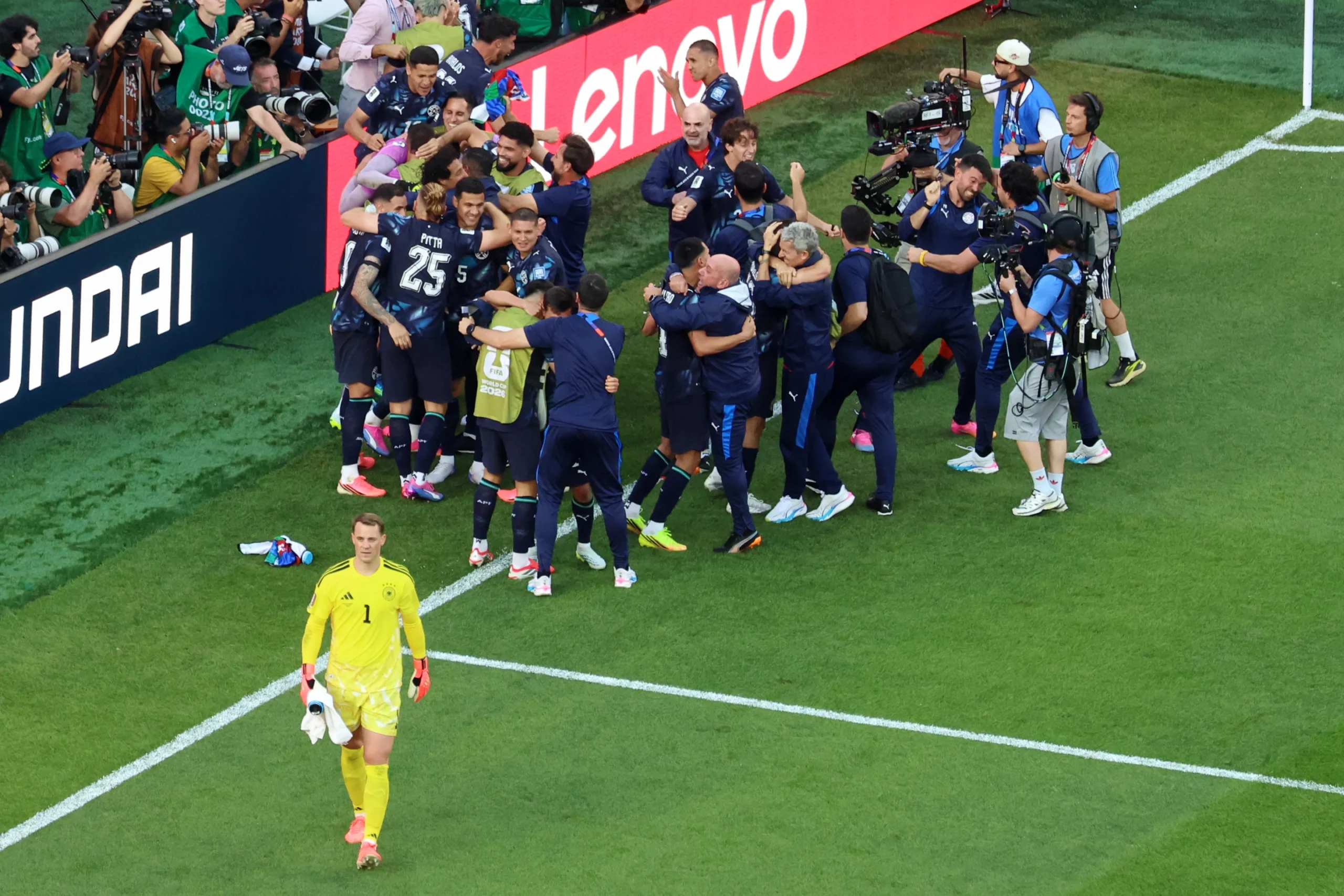 Paraguay sorprende a Alemania en la tanda de penaltis, protagonizando la mayor sorpresa del Mundial de 2026.