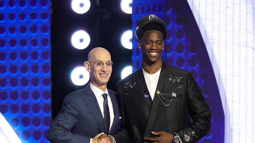 AJ Dybantsa es escogido por Wizards con el número uno del Draft de NBA