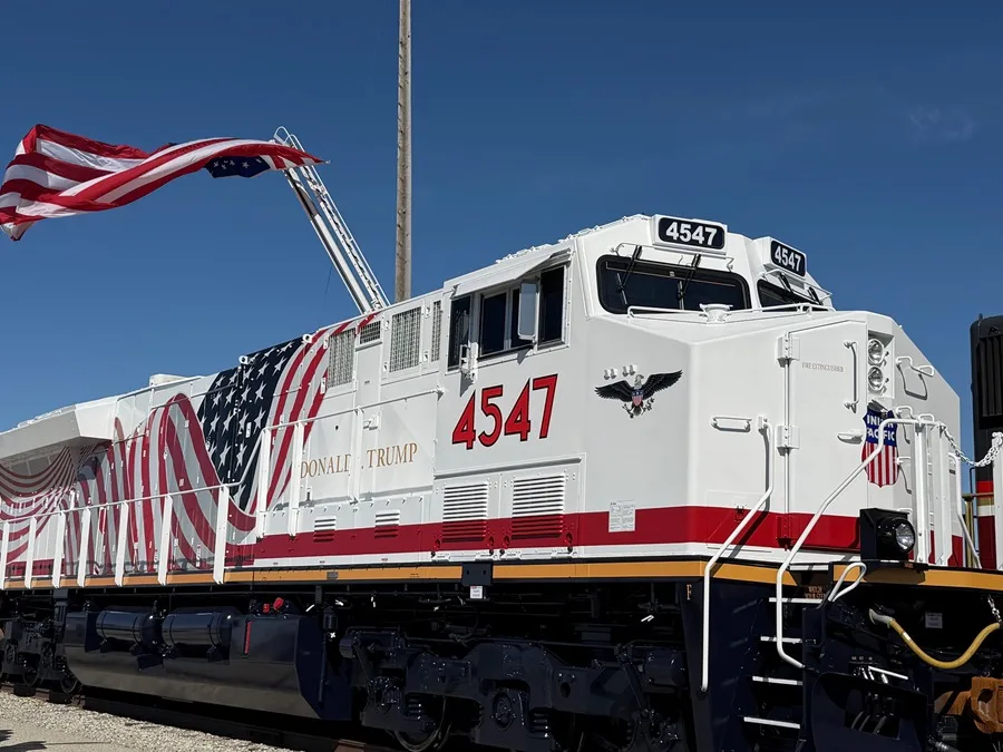 El tren conmemorativo dedicado a Trump por el 250 aniversario de Estados Unidos desata críticas