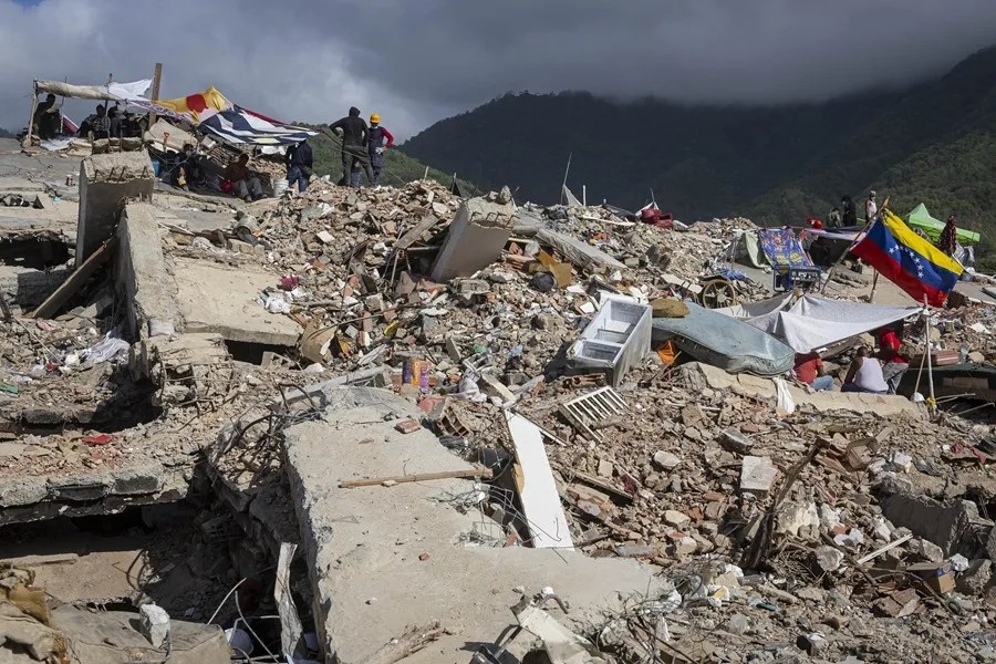 Sube a 5.278 la cifra de muertos por el doble terremoto en Venezuela Sube a 5.278 la cifra de muertos por el doble terremoto en Venezuela