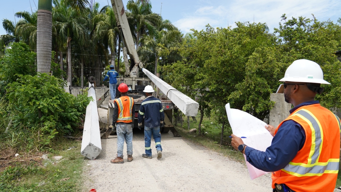 Edesur inicia programa de rehabilitación y expansión de redes eléctricas con inversión superior a RD 1,907 millones
