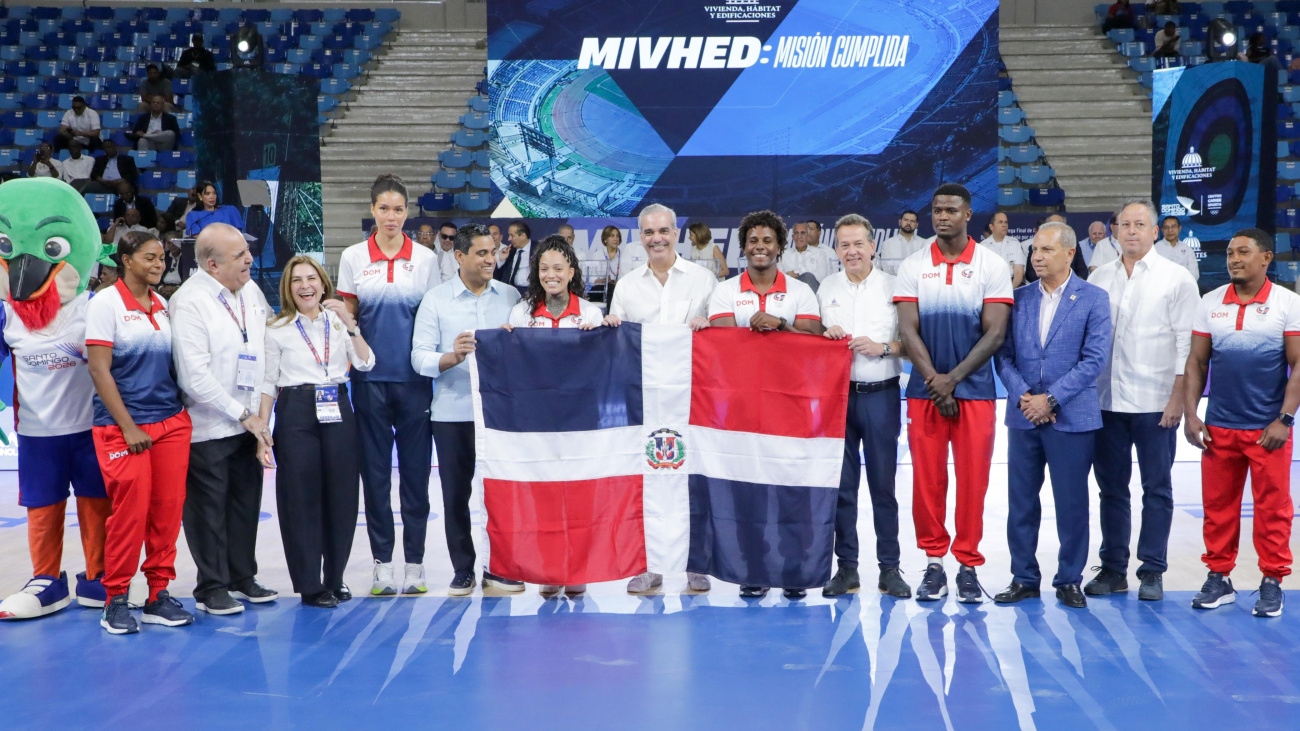 Presidente Abinader inaugura los pabellones de voleibol y taekwondo en el Centro Olímpico Presidente Abinader inaugura los pabellones de voleibol y taekwondo en el Centro Olímpico