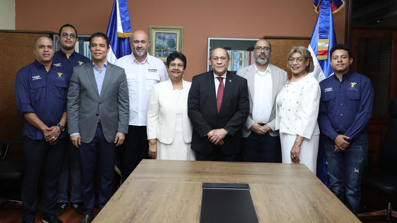 Mescyt y Casio impulsarán formación en inteligencia artificial y robótica para los empleos del futuro Mescyt y Casio impulsarán formación en inteligencia artificial y robótica para los empleos del futuro