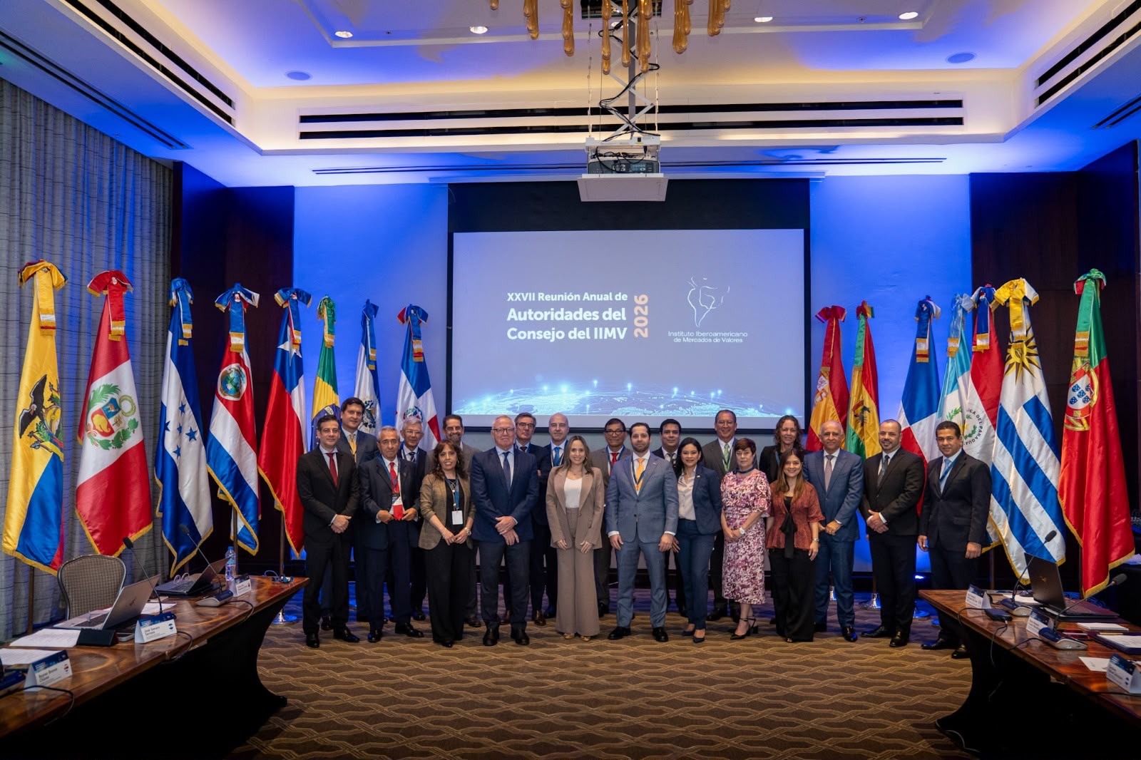 Superintendencia del Mercado de Valores (SIMV) reúne en República Dominicana a líderes del mercado de valores iberoamericano para fortalecer la cooperación regulatoria