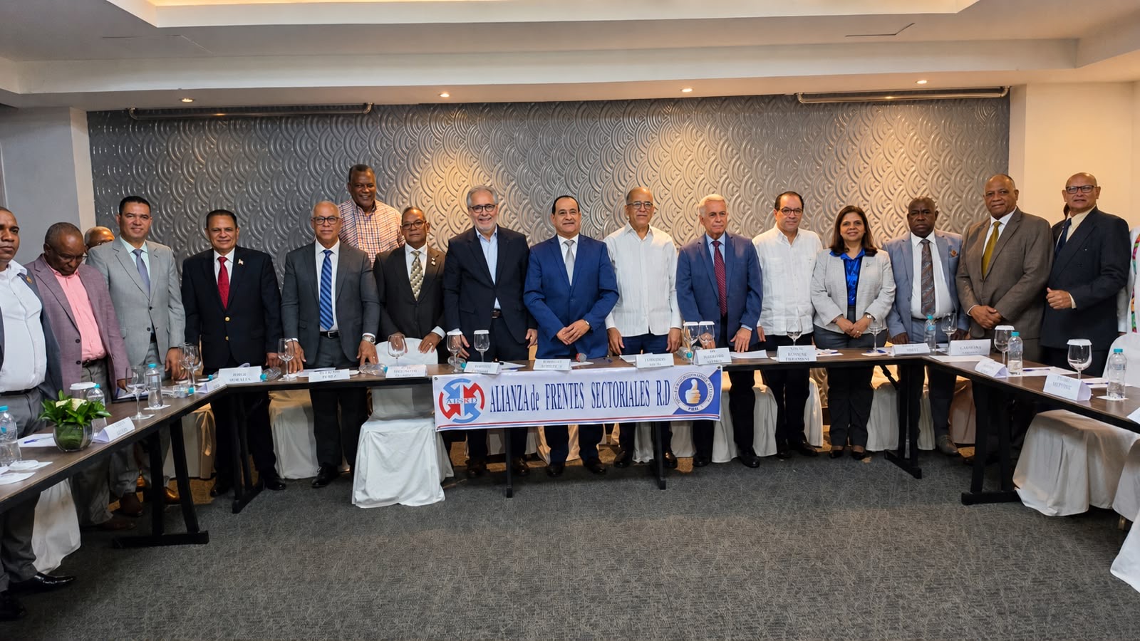 Alianza de Frentes Sectoriales afirma que con Abinader en la presidencia del PRM el triunfo de 2028 está garantizado