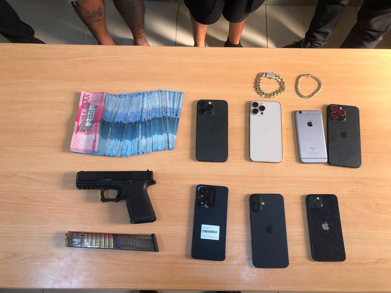 Policía desmantela presunta banda vinculada a múltiples asaltos en DN y SDO.