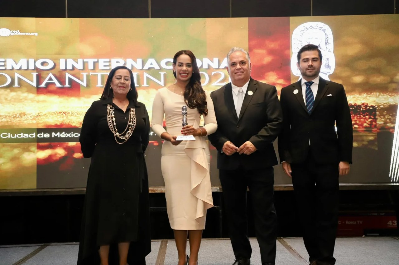 Alcaldesa Betty Gerónimo recibe Premio Internacional Tonantzin 2026 por su labor en favor de las familias y la niñez
