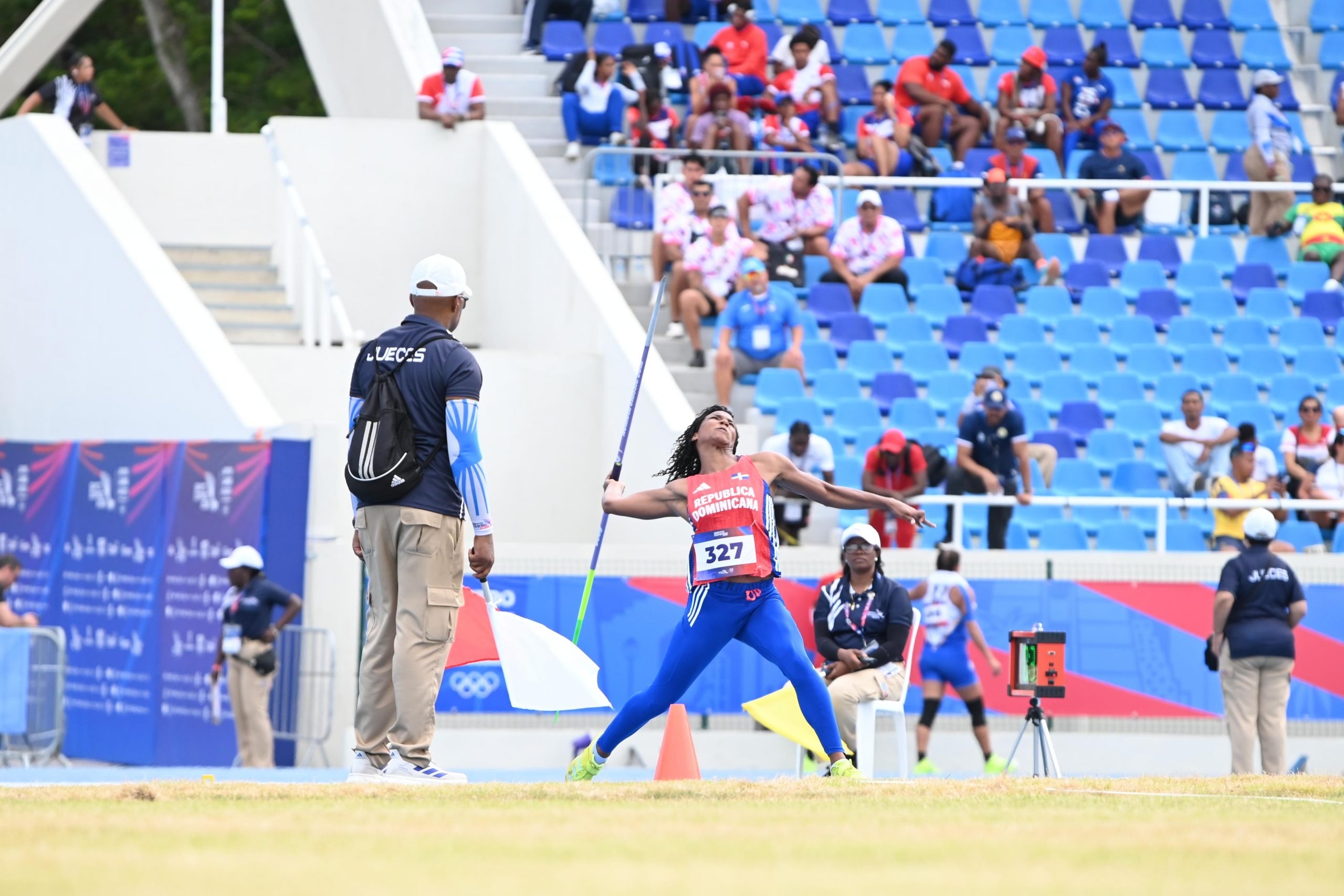 Yesi Tejeda se queda con la medalla de bronce en lanzamiento de jabalina Yesi Tejeda se queda con la medalla de bronce en lanzamiento de jabalina