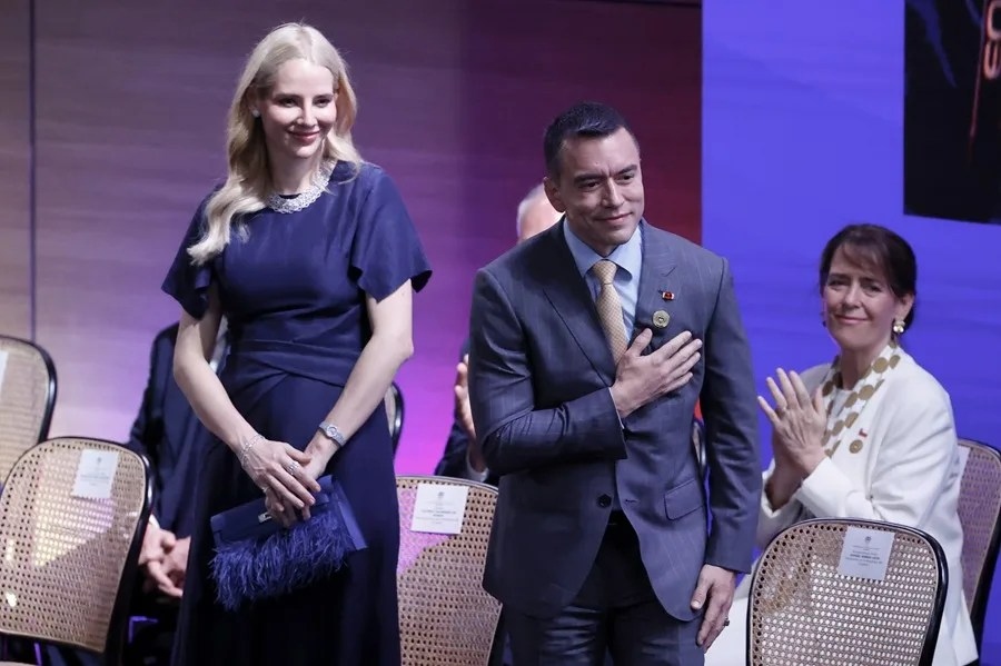 La primera dama de Ecuador pierde el tercer hijo que esperaba junto al presidente Noboa