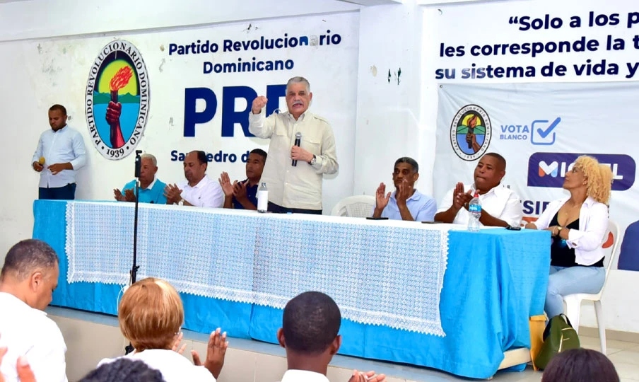 PRD cuestiona gestión de Abinader y denuncia retrocesos en el país