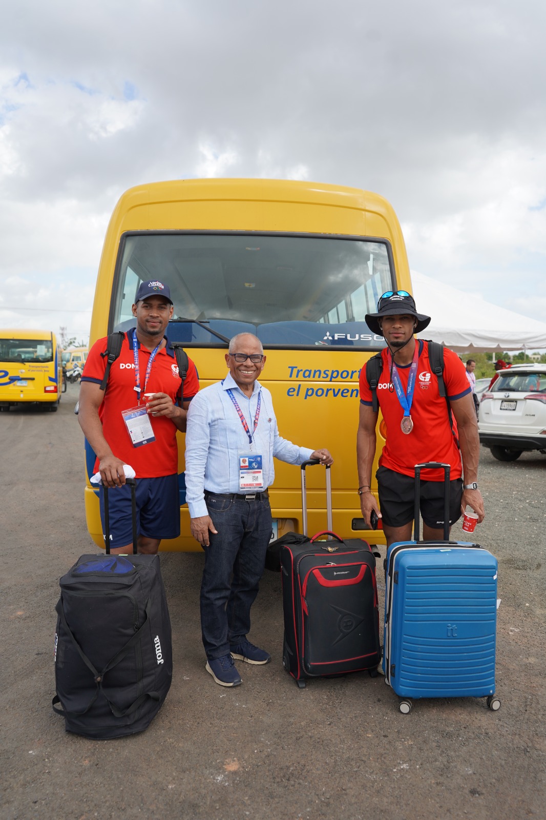 OMSA y TRAE concluyen con éxito el transporte de atletas y colaboradores los Juegos Centroamericanos y del Caribe Santo Domingo 2026