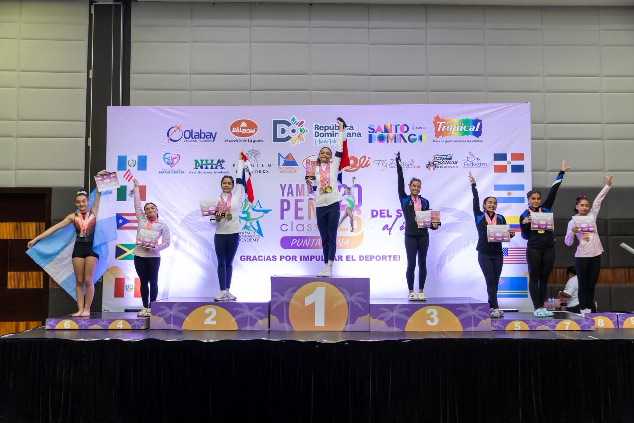 Liz Isabella Núñez Sandoval conquista nuevamente el 1.er lugar del Nivel 6 en la Yamilet Peña Classic 2026