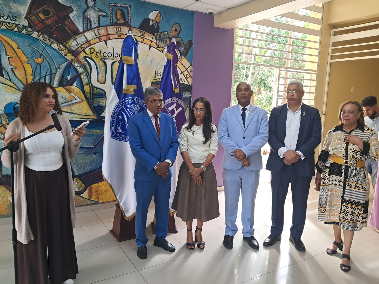 Escuela de Comunicación Social de la UASD dio la bienvenida a estudiantes del semestre 2026-2