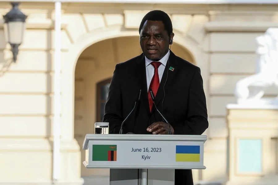 El presidente de Zambia gana las elecciones generales con un 60,5 % de los votos