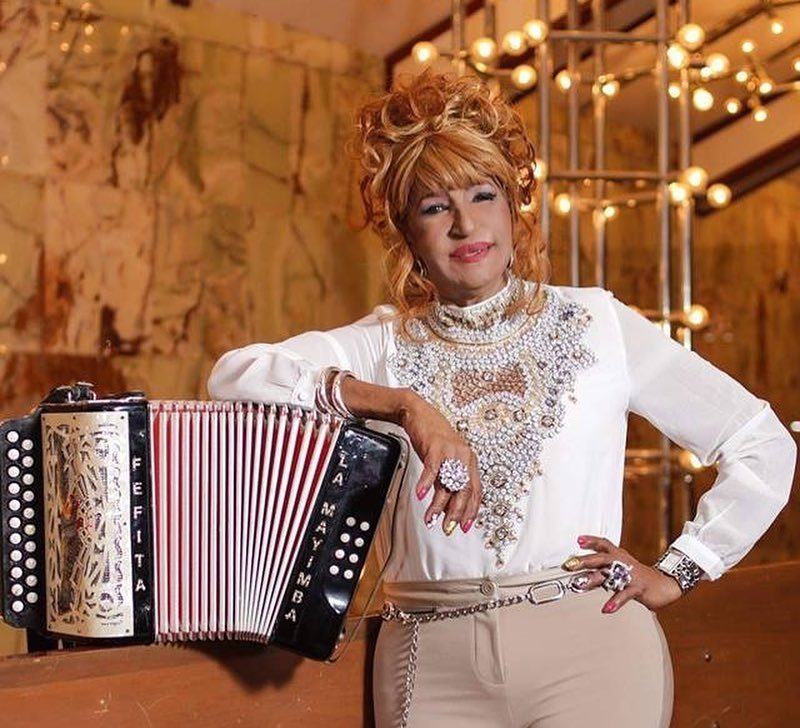 Fefita La Grande celebra sus 83 años de vida