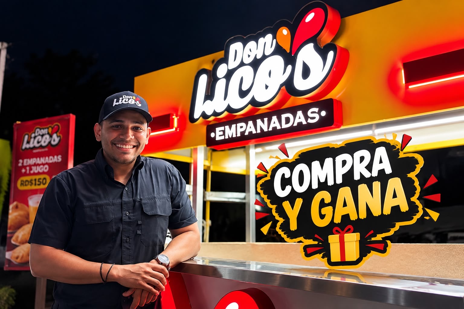Abrahan Vittini impulsa expansión de Don Lico’S Empanadas, una marca dominicana con más de 45 sucursales