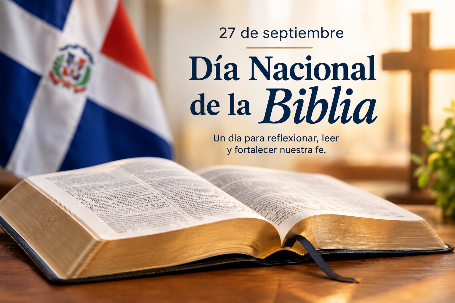 Día Nacional de la Biblia se conmemora este 27 de septiembre en República Dominicana