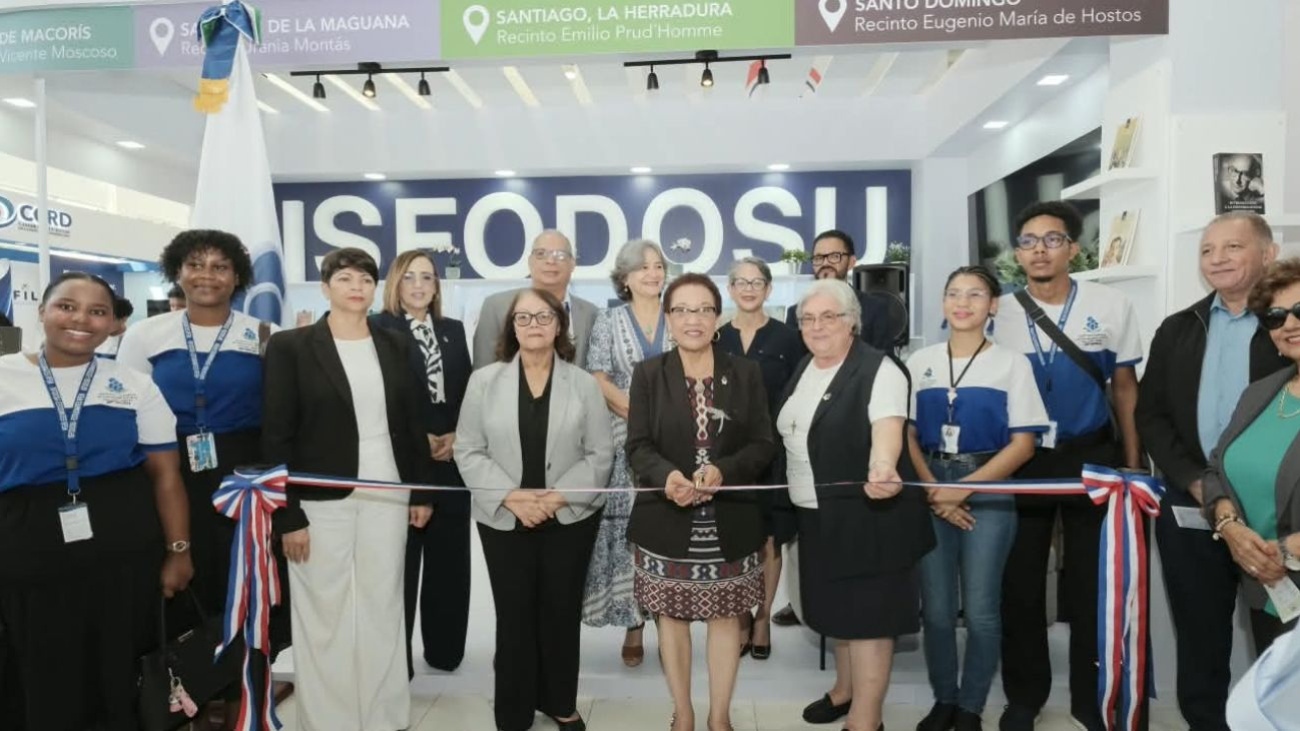 Isfodosu presenta novedades editoriales y agenda pedagógica en la Feria Internacional del Libro Santo Domingo 2026