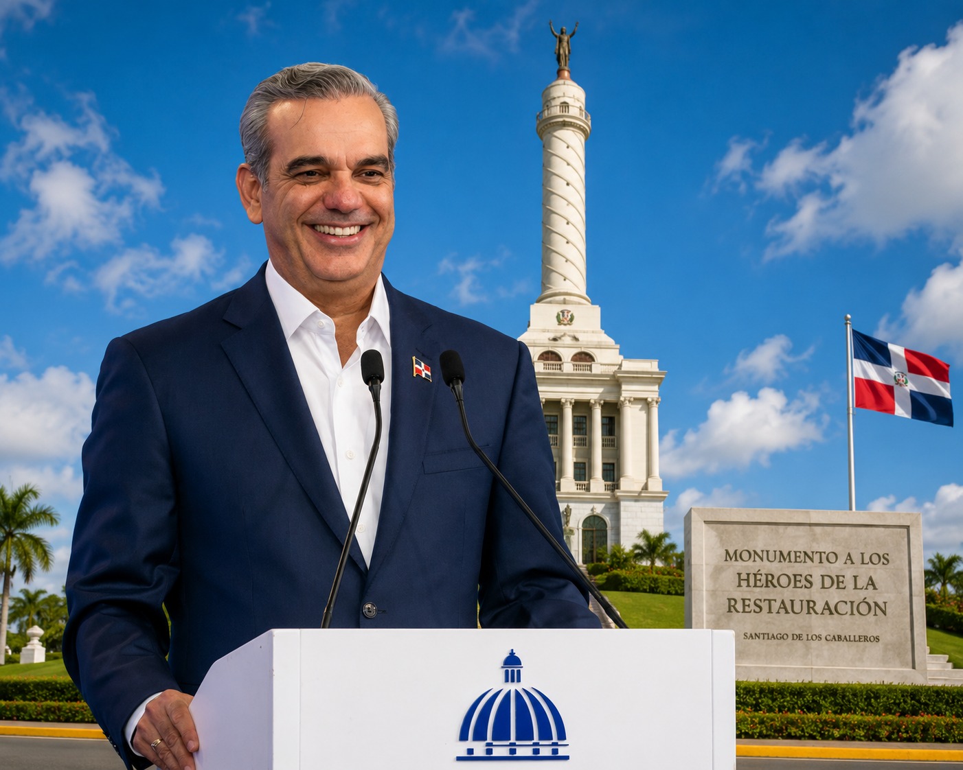 Presidente Abinader se muda con su despacho a Santiago por tres días